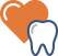 Tooth and a heart icon