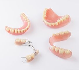 Partial and full dentures