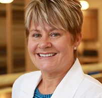 Fargo dentist Doctor Stacy Goodman smiling