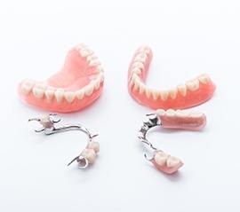 Partial and full dentures